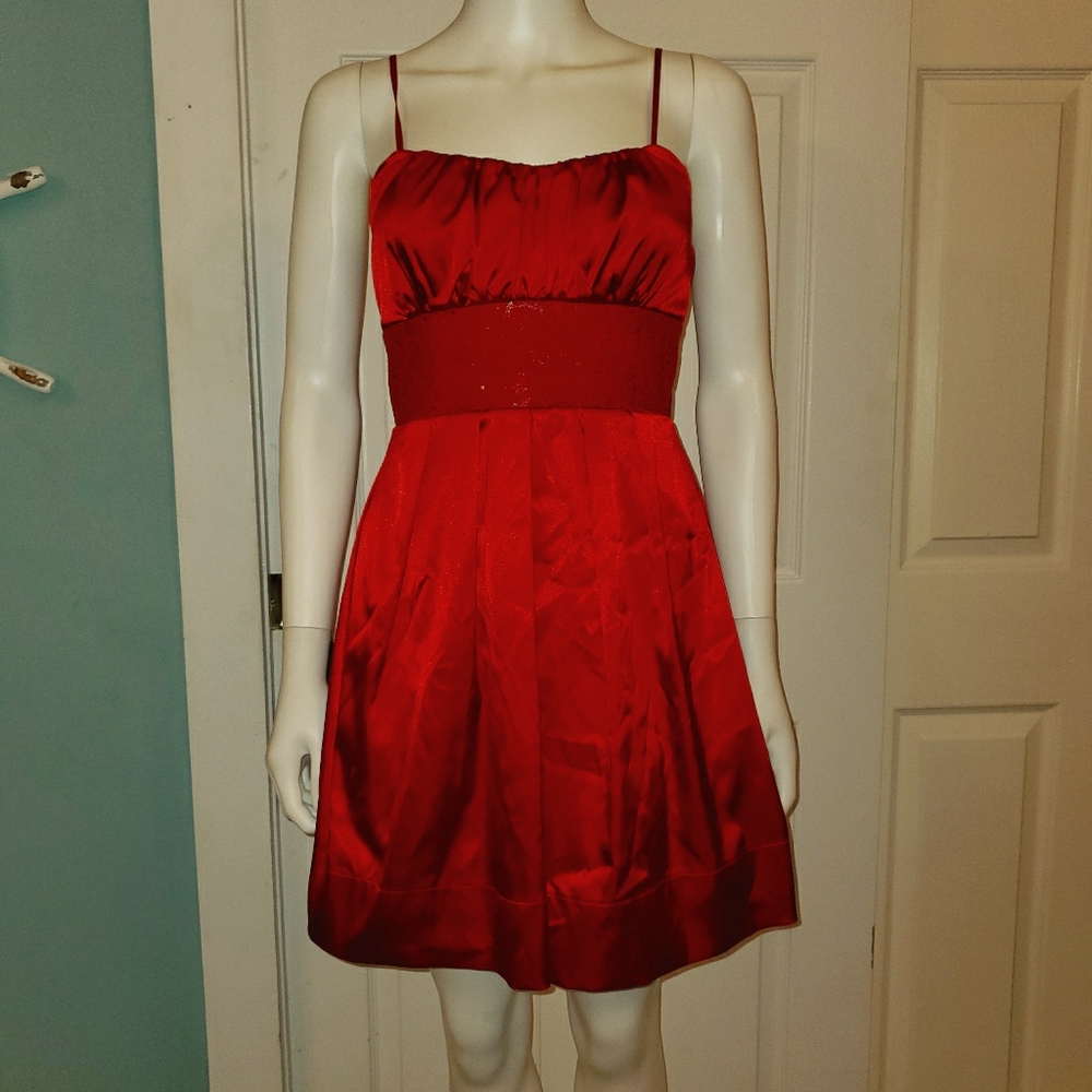 Red dress